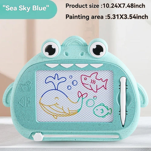 Cartoon Kidsren's Colorfulful Magnetic Drawing Board, Re-Erasable Graffiti Writing Board, Kindergarten Early Education Educational Toys